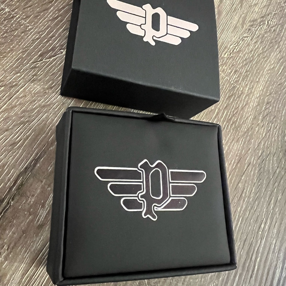 Silver Police Cufflinks - Picture 5 of 6